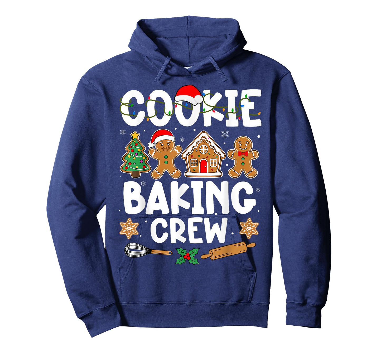 Cookie Baking Crew for Women Kids Men Boy Family Christmas T-Shirt
