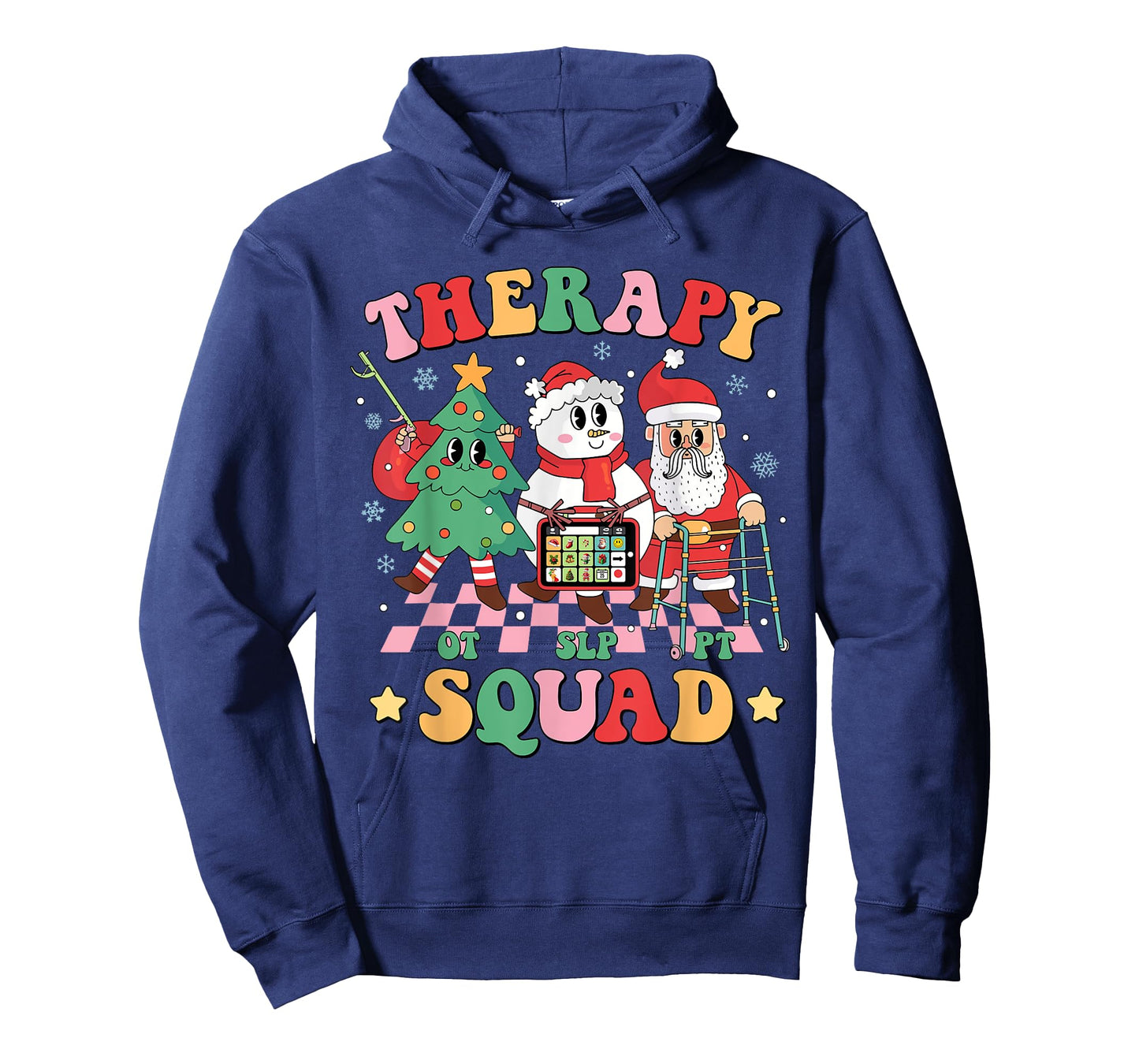 Christmas Therapy Squad SLP OT PT Occupational Therapy Team T-Shirt