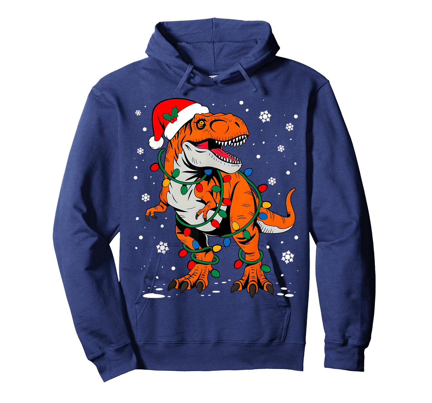 Dinosaur T rex Tree Christmas Funny Xmas Dino Boys Kids T-Shirt