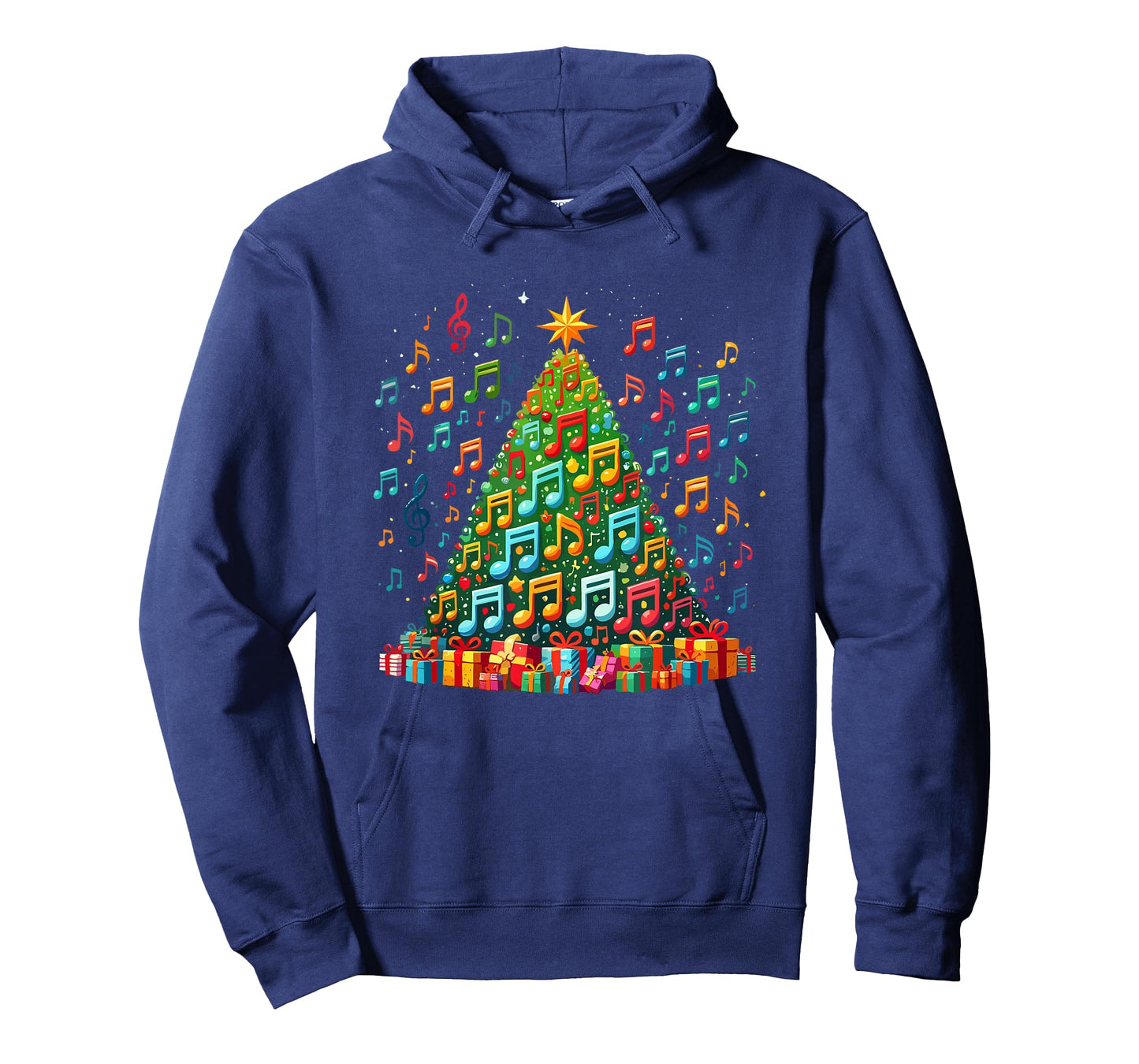 Christmas Tree Musical Note Music Teacher Musician T-Shirt