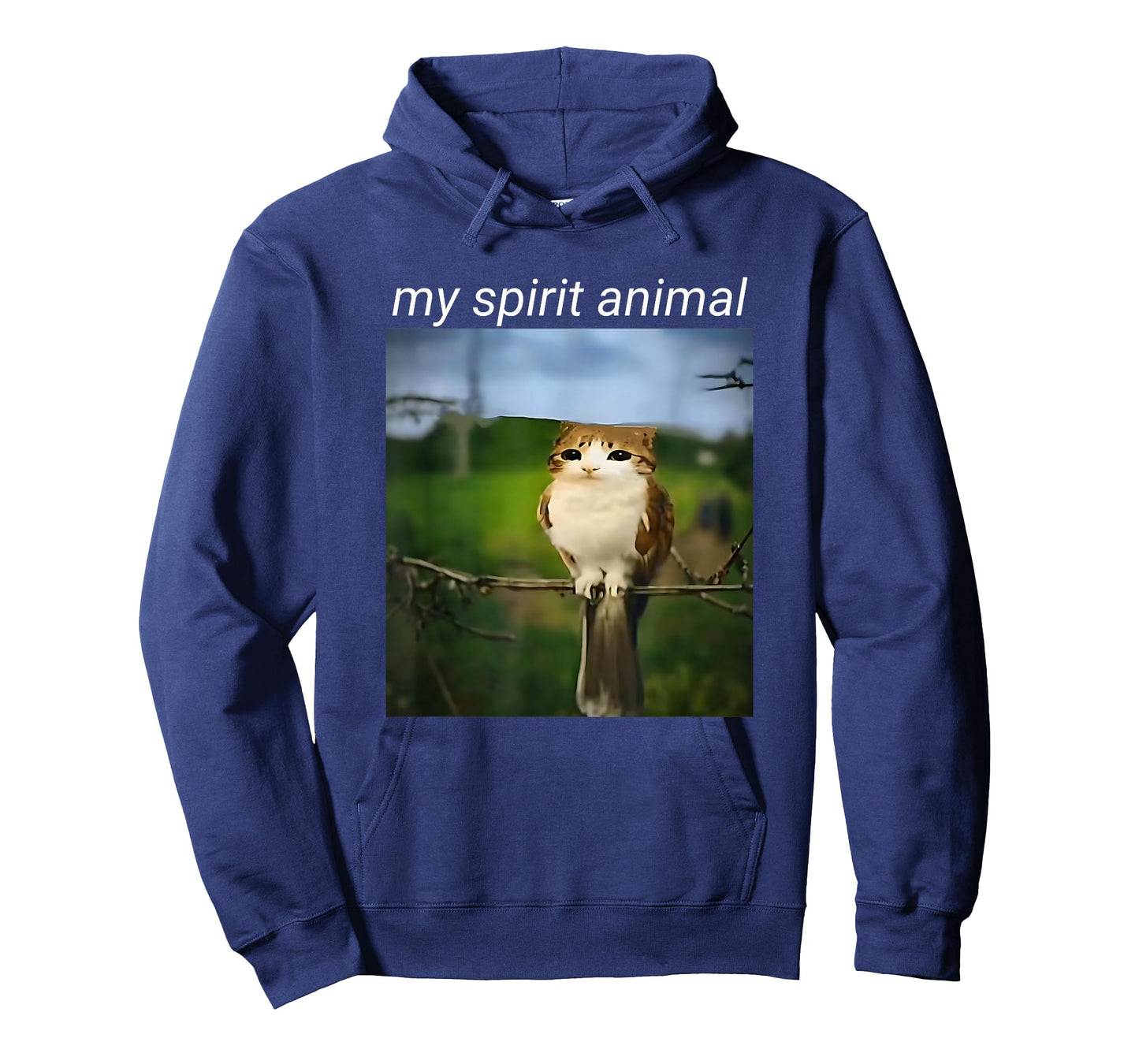 My Spirit Animal Funny meowl Meme, cat owl Meme brainrot T-Shirt