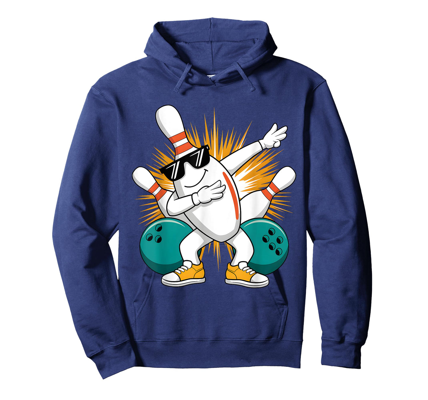 Dabbing Bowling Pin Bowler Player Funny Bowling Men Women T-Shirt