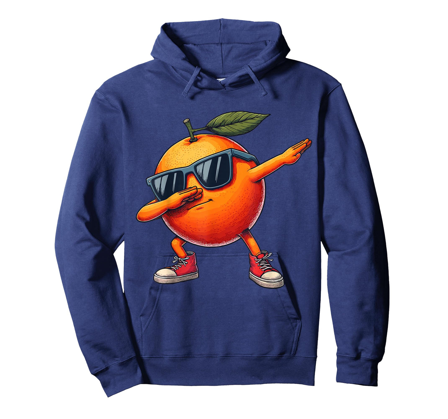 Orange Dabbing Dance Sunglasses Fruit Lovers T-Shirt