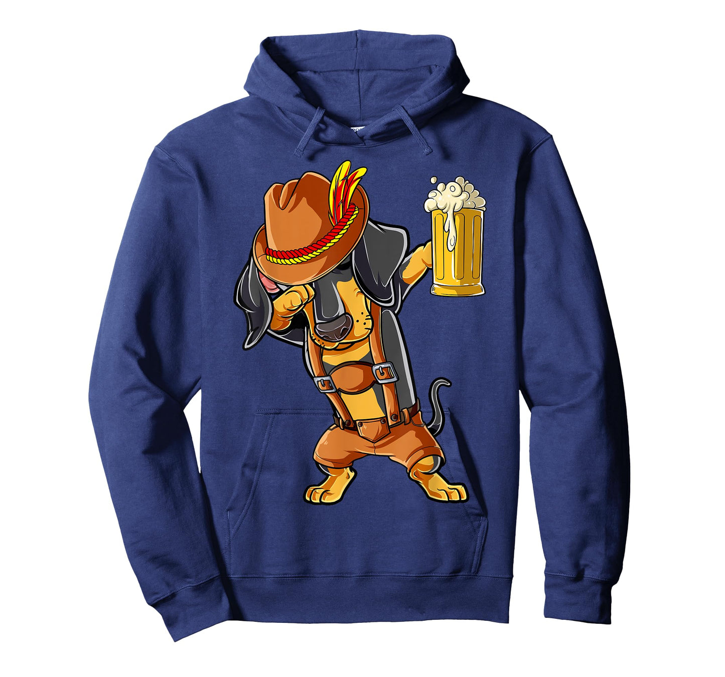 Dabbing Dachshund T shirt Oktoberfest Lederhosen Men Beer