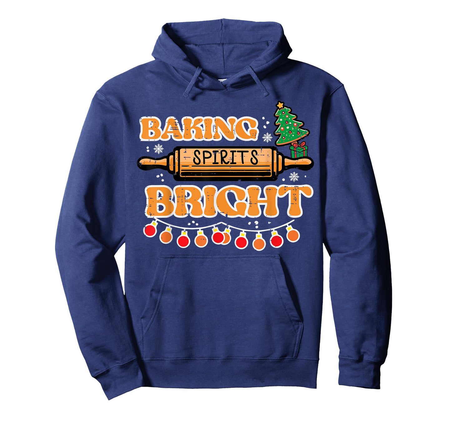 Christmas Baking Spirits Bright Xmas Baker Women Kids Men T-Shirt