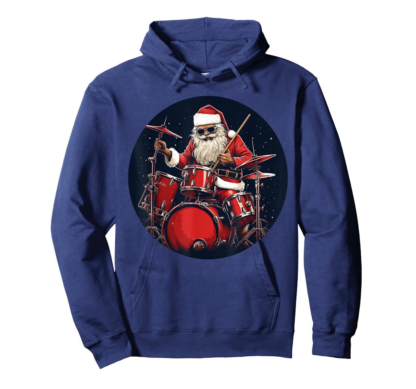 Rock'n Roll Santa Claus for Drummer Boys and Girls T-Shirt