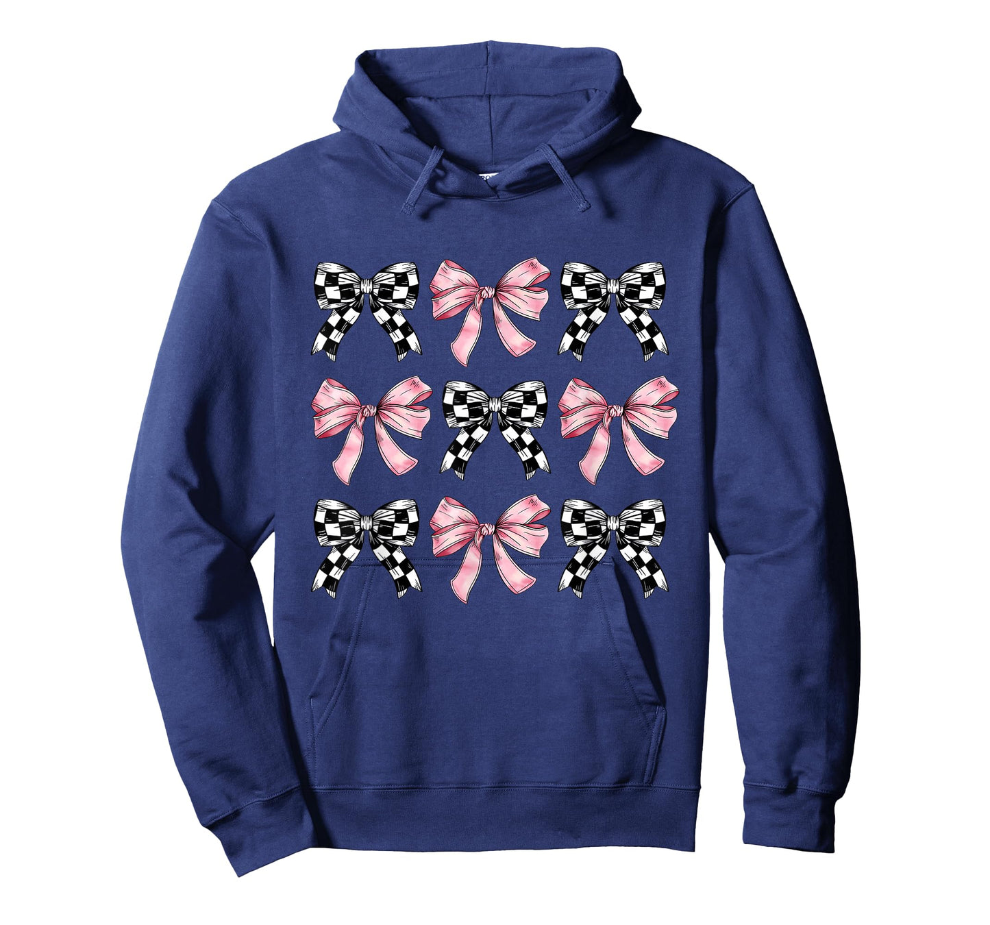 Pink Bows Cute Coquette Checkered Bow y2k Girl Aesthetic T-Shirt