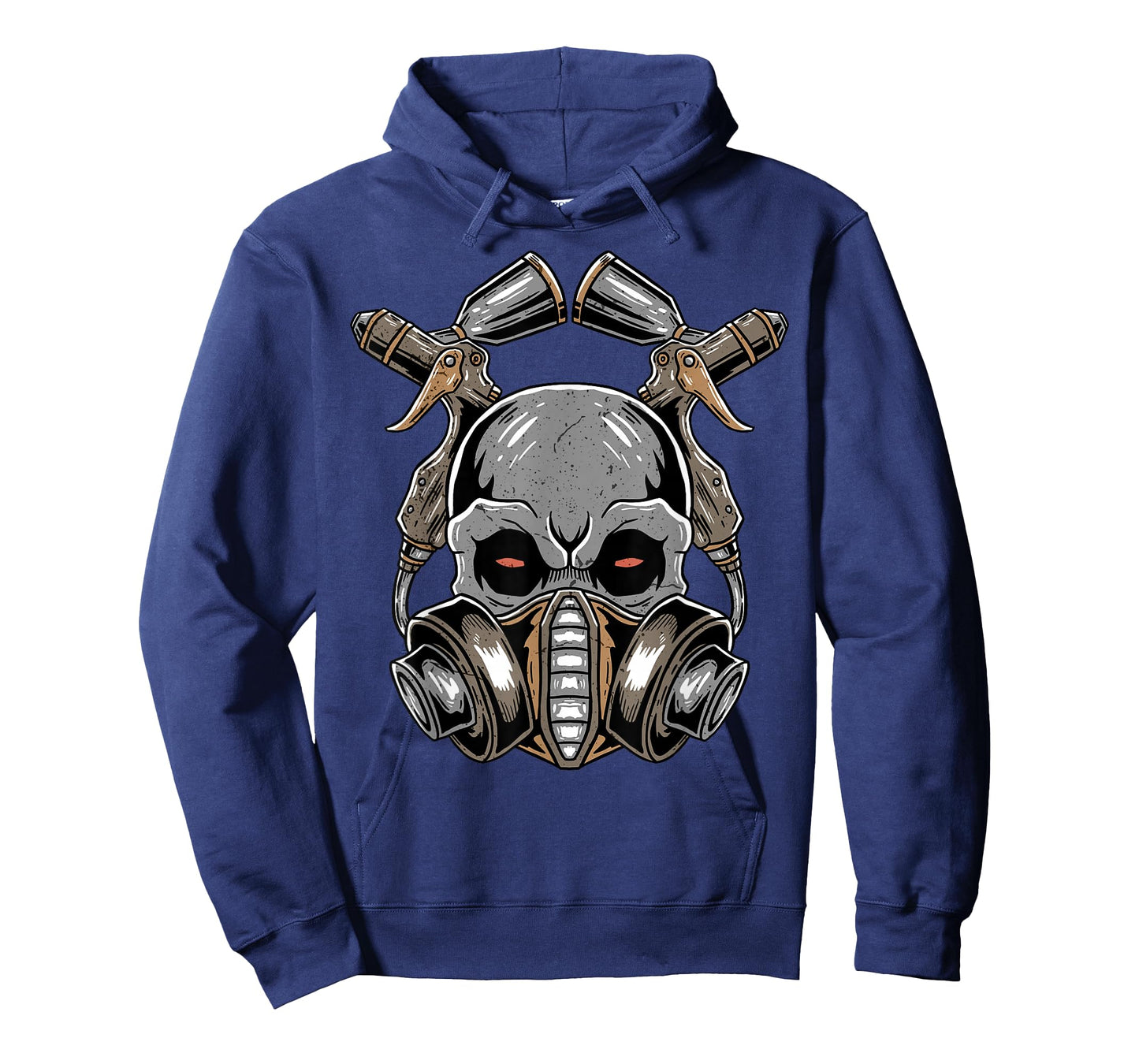 Auto Body Car Vehicle Sprayer Skull Automotive Painter T-Shirt