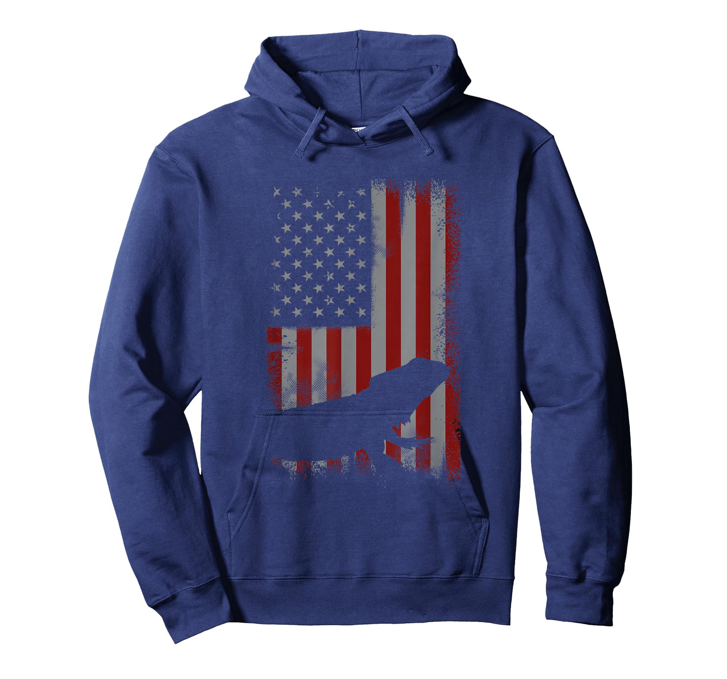 Retro American Flag Bearded Dragon Dad Lizard Lover Gift T-Shirt