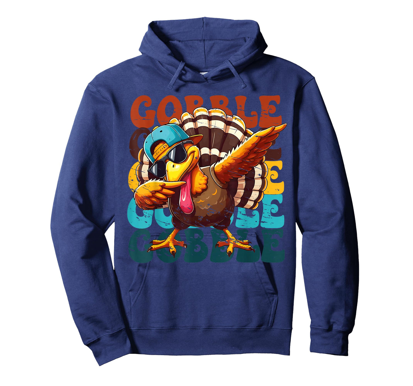 Thanksgiving Turkey Dab Gobble Funny Toddler Boys Kids Youth T-Shirt
