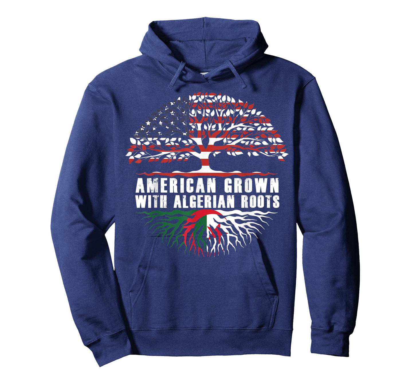 American Grown With Algerian Roots T-Shirt American Flag T-Shirt