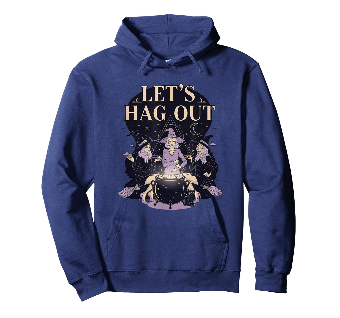 Lets Hag Out Funny Witch Coven Drink Halloween T-Shirt