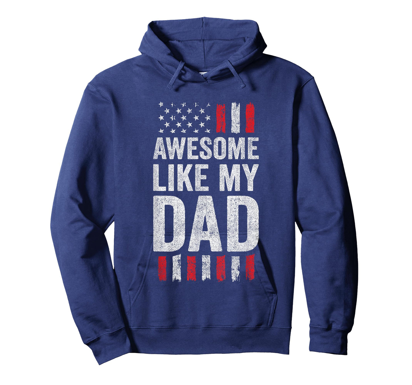 American Flag Son Daughter - Awesome Like My Dad T-Shirt
