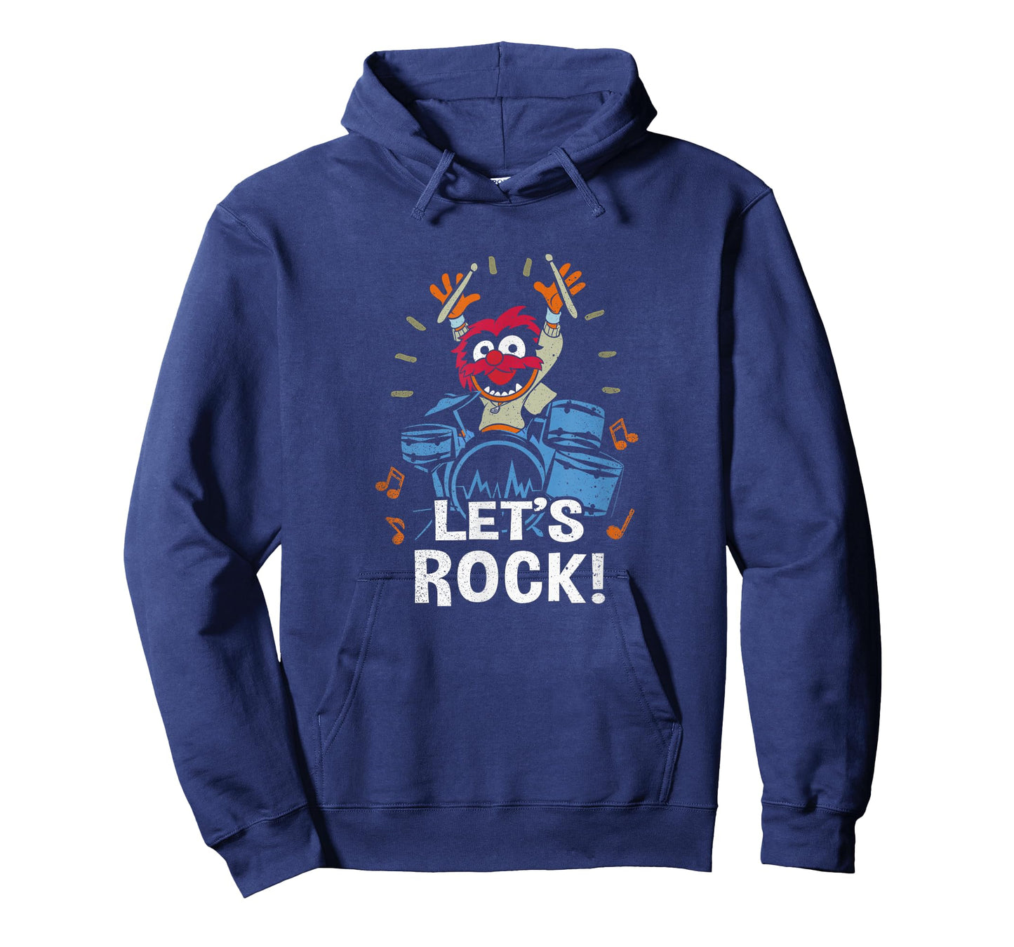 Disney The Muppets Vintage Animal Let's Rock Drum Set T-Shirt
