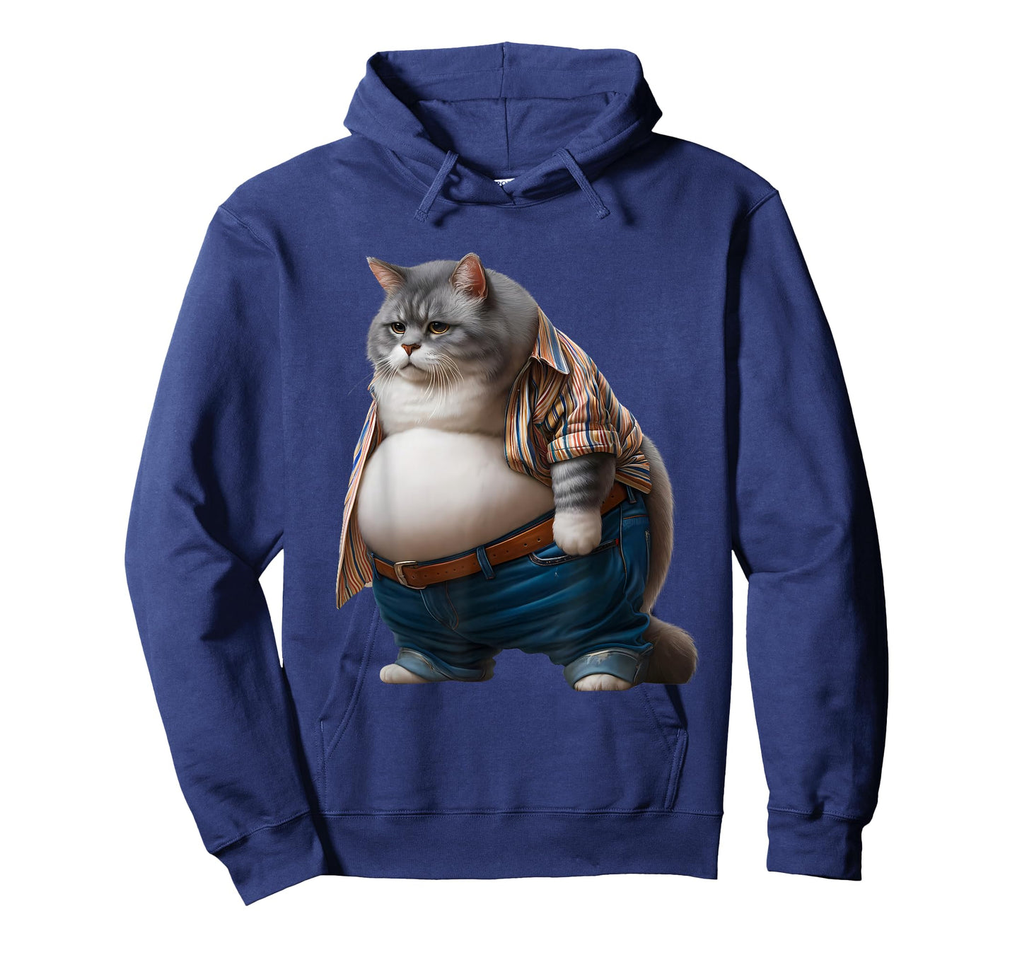 Funny Fat Cat Graphic Fat Kitten Design Chubby Cat Lover T-Shirt