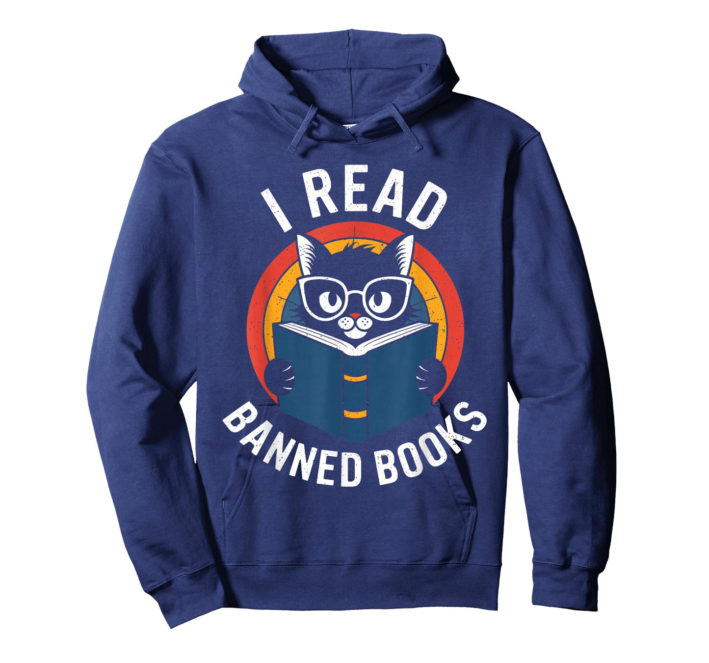 I Read Banned Books for Men Women Funny Cat | Banned Books T-Shirt