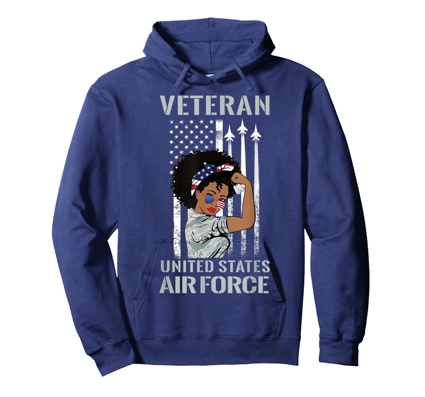 Female Veteran Of the United States US Air Force, Women USAF T-Shirt