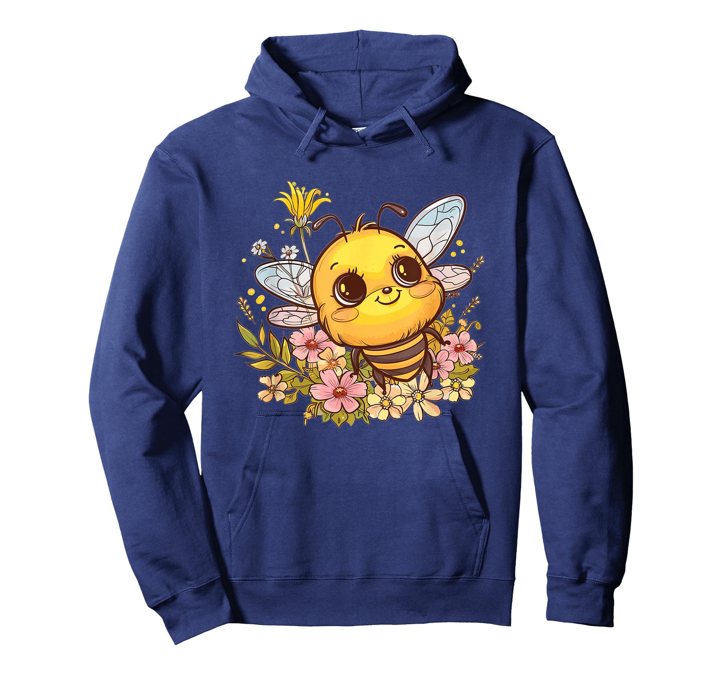 Cute Bee with Flowers I Kids Bee T-Shirt