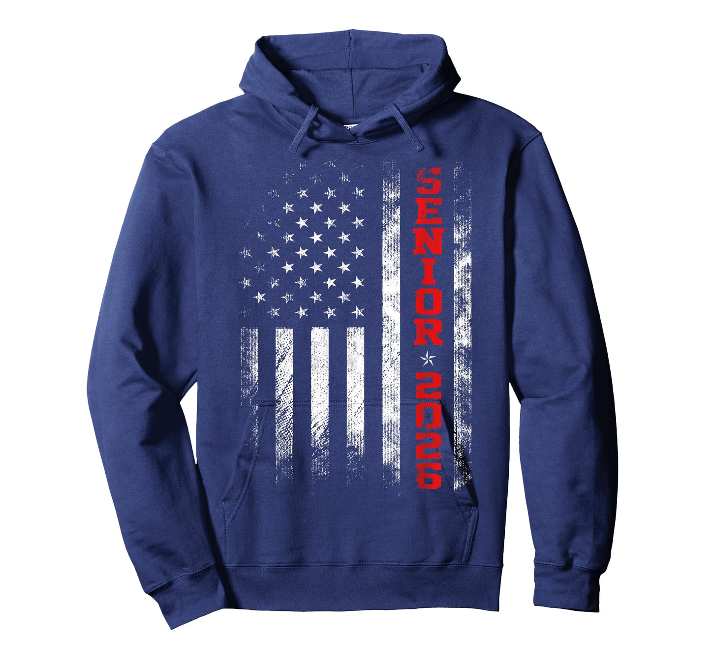 Senior Year 2026 American Flag USA Graduation Class of 2026 T-Shirt