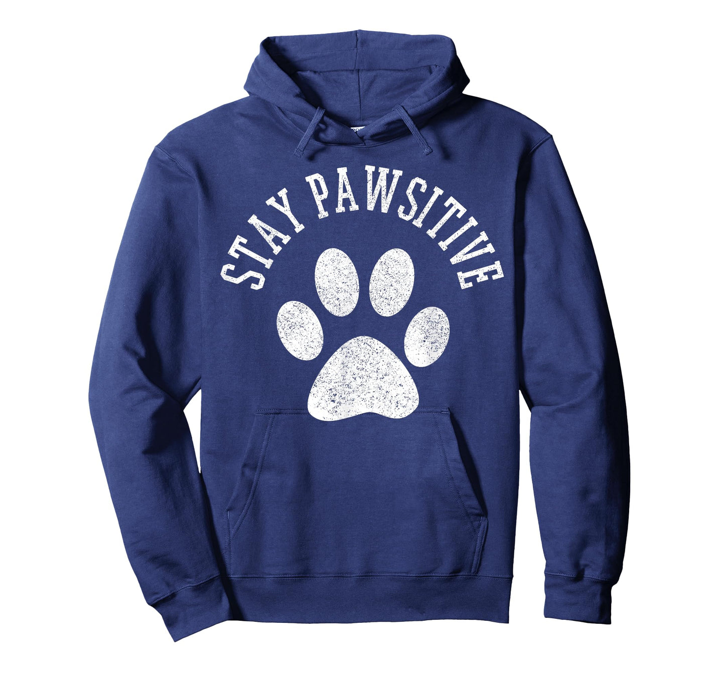 Stay Pawsitive Shirt - Dog Paw Cat Animal Cute T-Shirt Gift T-Shirt