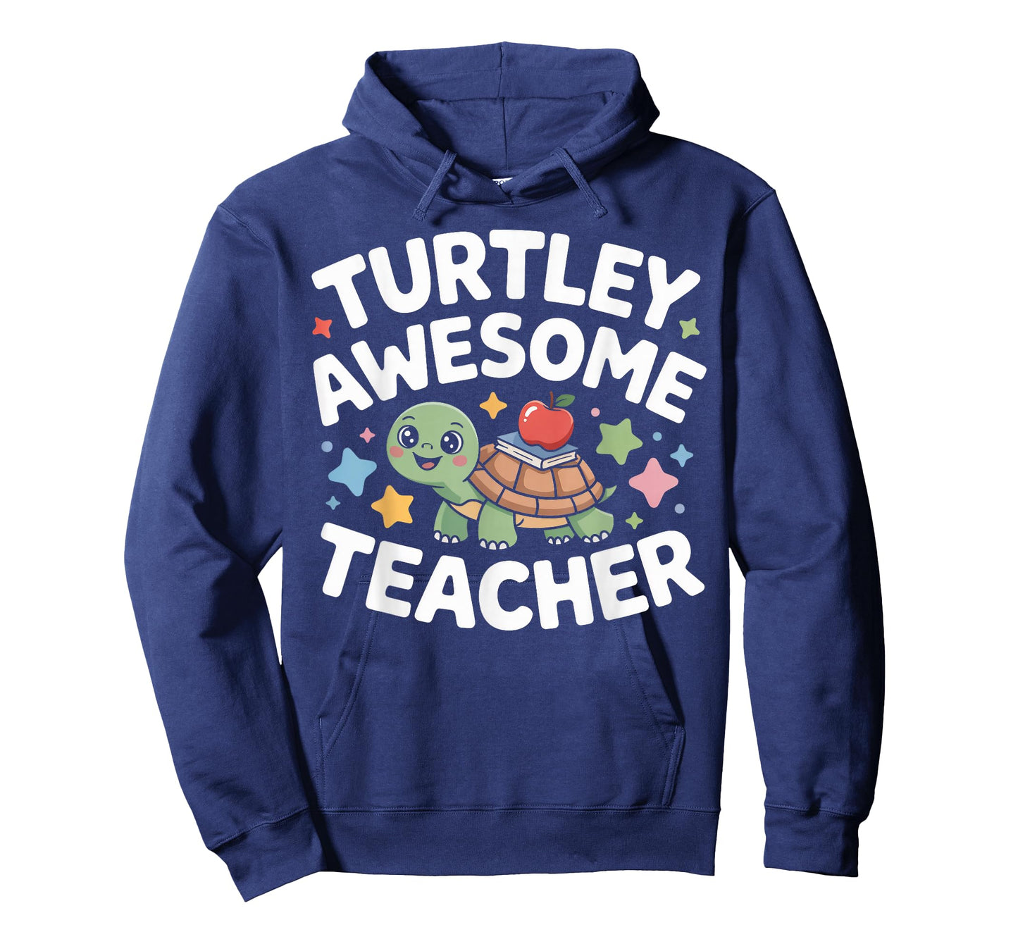 Turtley Awesome Teacher Cute Turtle Pun School Humor T-Shirt