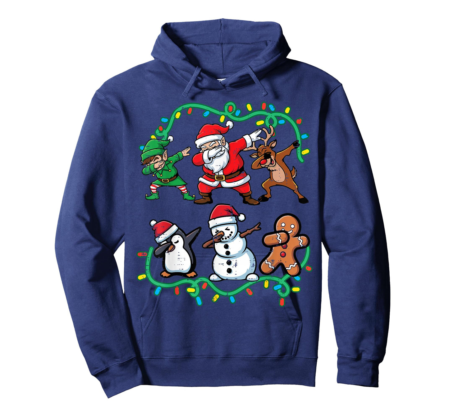 Christmas Santa Elf Reindeer Dab Xmas Dance Boys Girls Kids T-Shirt