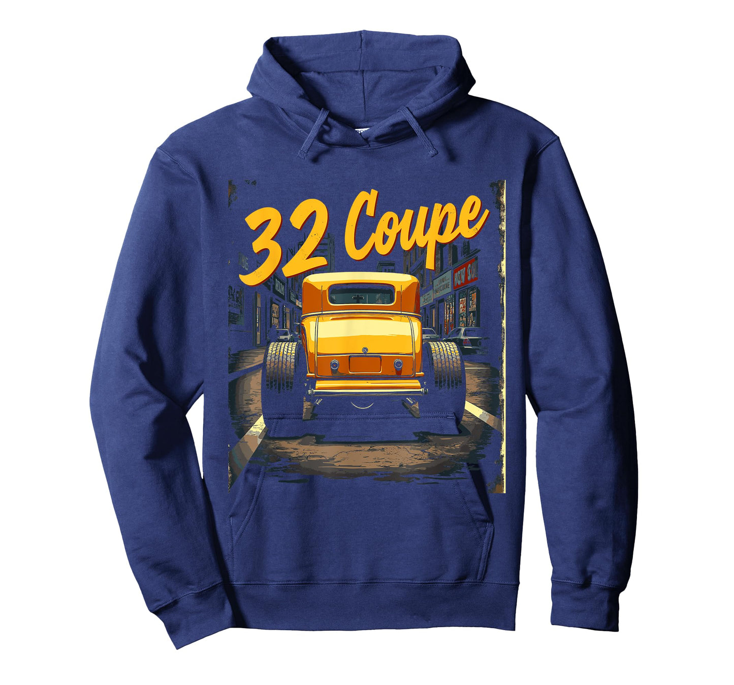1932 Classic Retro Hot Rods car graphic Classic Deuce Coupe T-Shirt