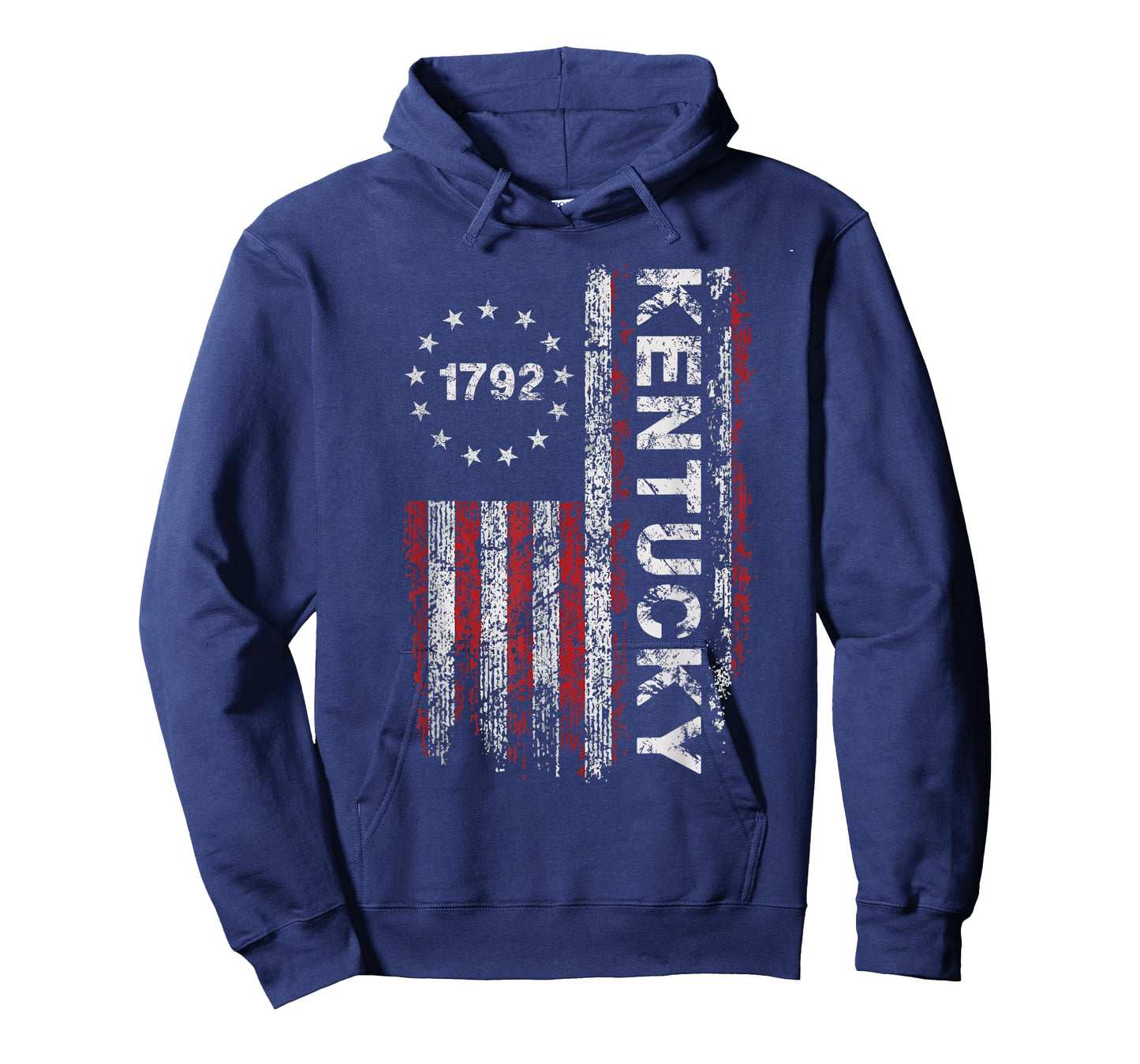 1792 Kentucky State US Flag Vintage For Men Women Youth T-Shirt