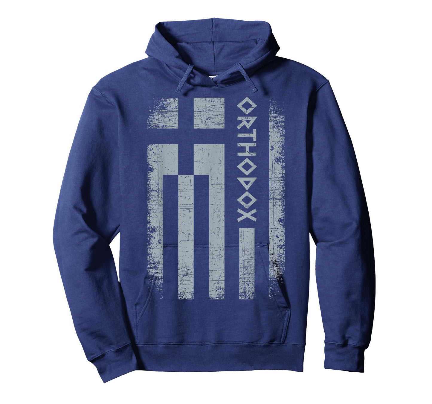 Greek Orthodox Church Retro Vintage Greece Flag Orthodox T-Shirt