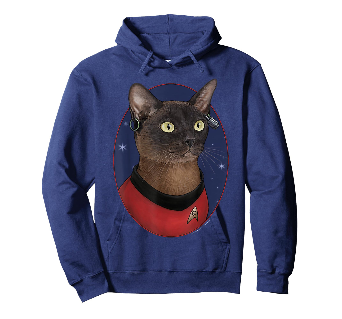 Star Trek: The Original Series Nyota Uhura Cat Portrait T-Shirt