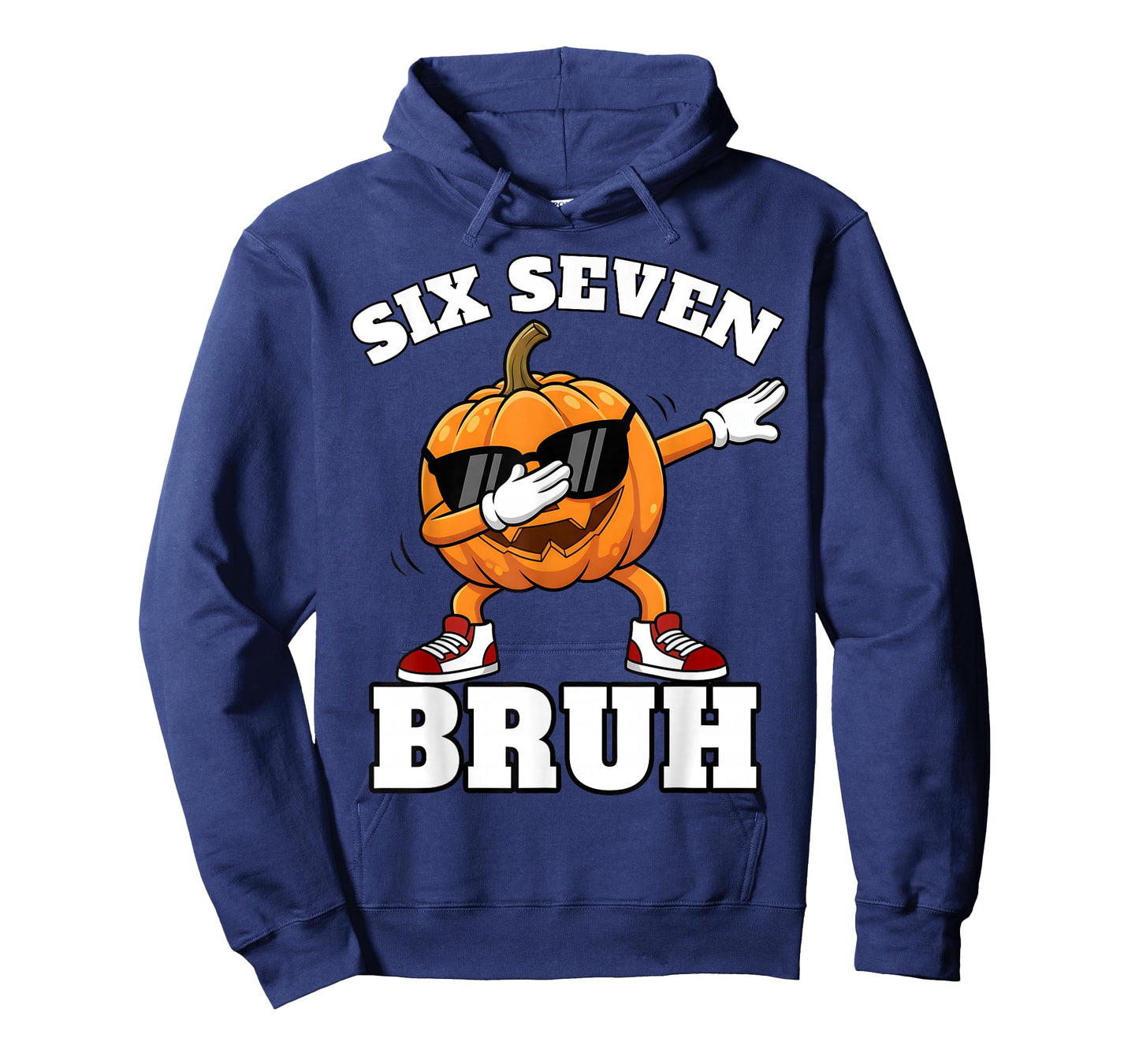 67 Six Seven Bruh Pumpkin Dab Meme Funny Halloween Costume T-Shirt