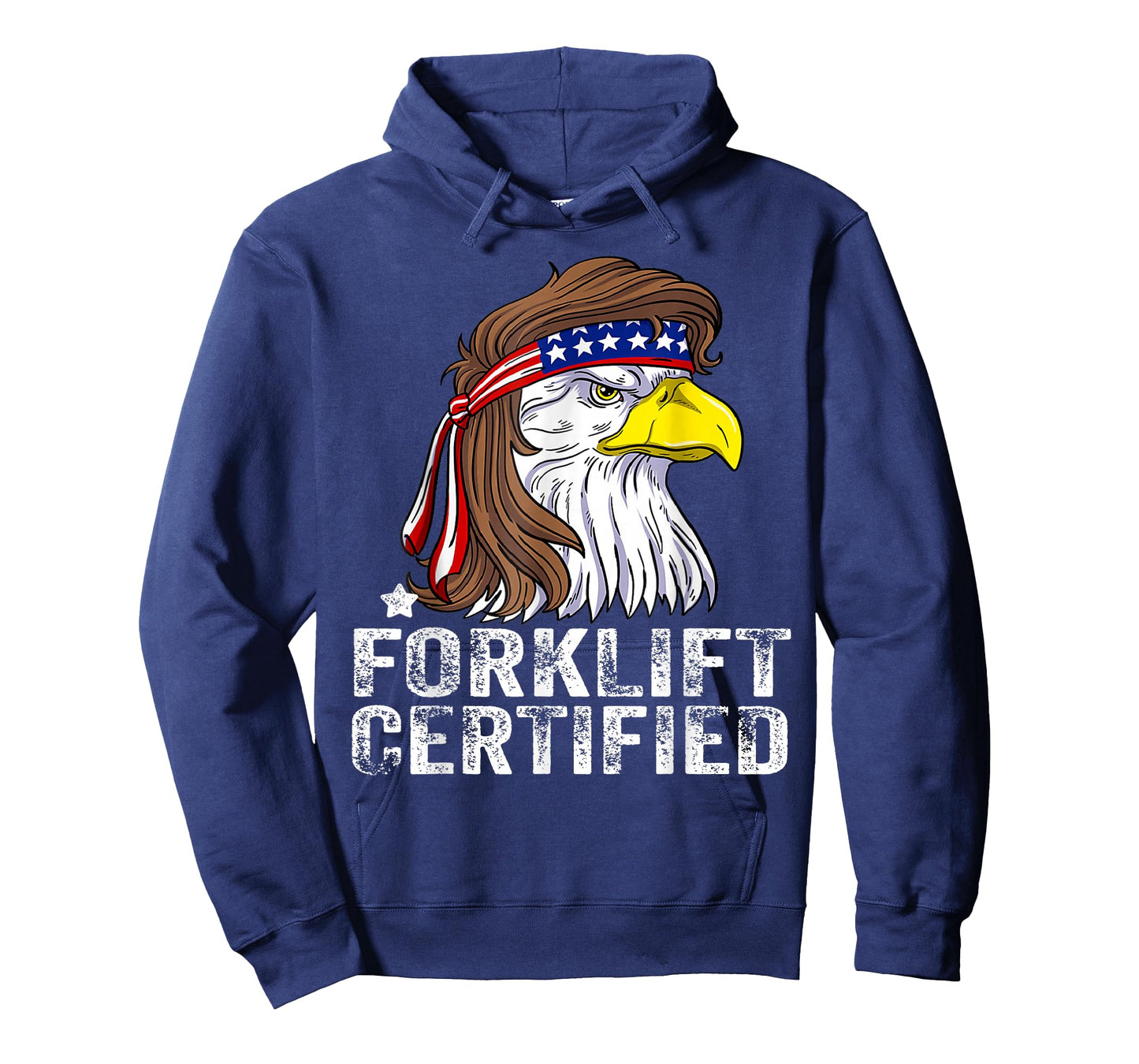 Forklift Certified meme Eagle Mullet USA Fork Lift Forklift T-Shirt