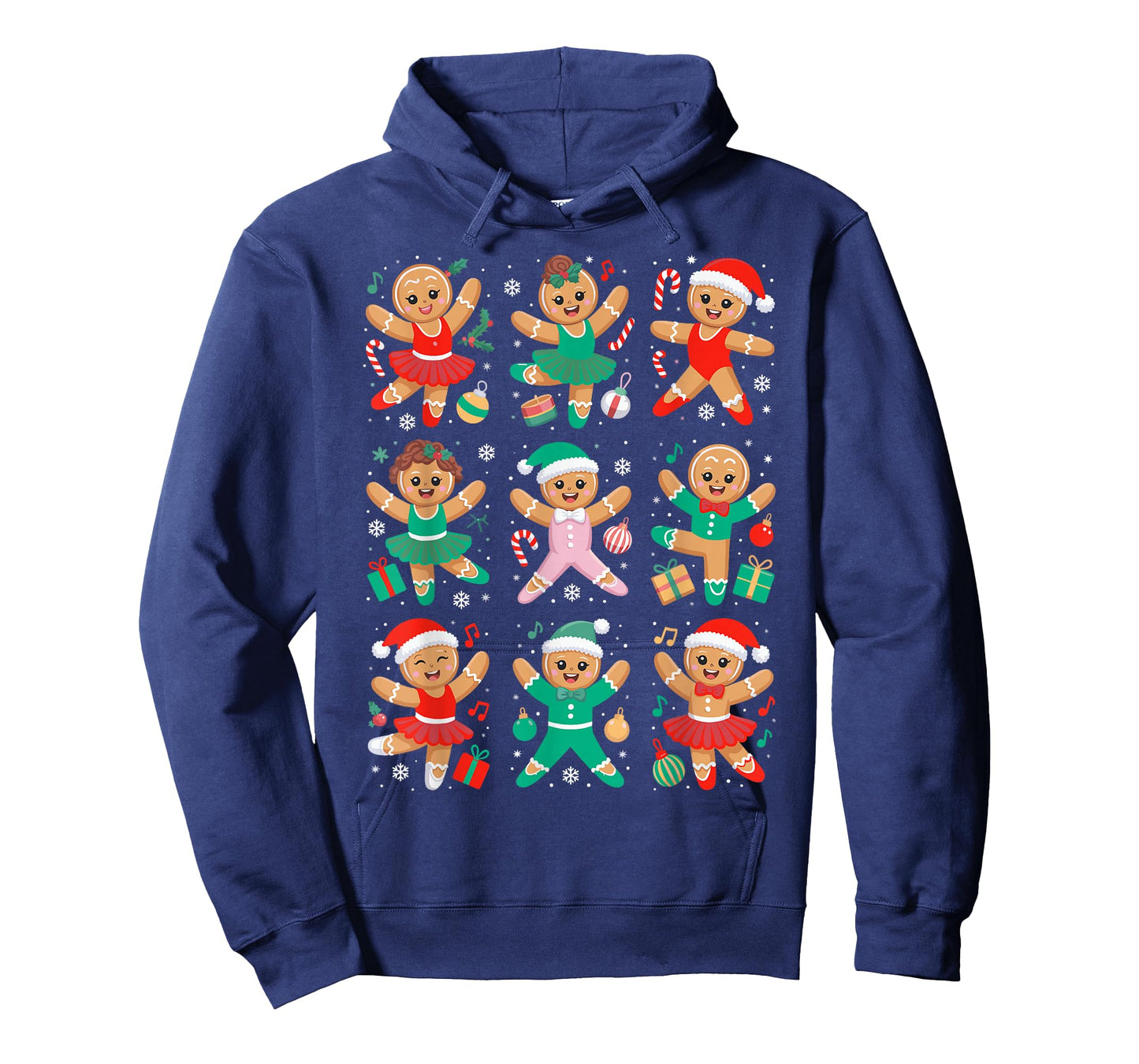 Christmas Dance Teacher Gingerbread Ballet Dancer Xmas Girls T-Shirt