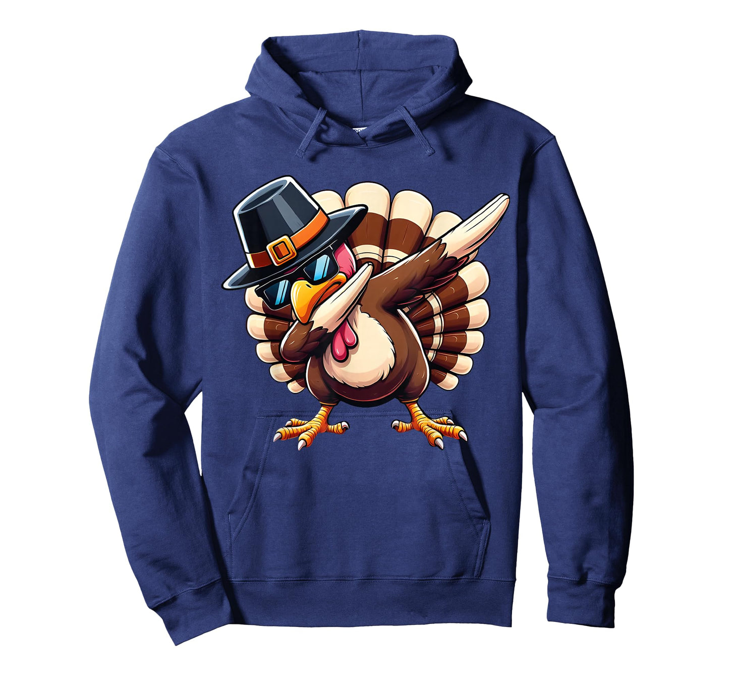 Thanksgiving Day Funny Turkey Dabbing for Men Women Kids T-Shirt