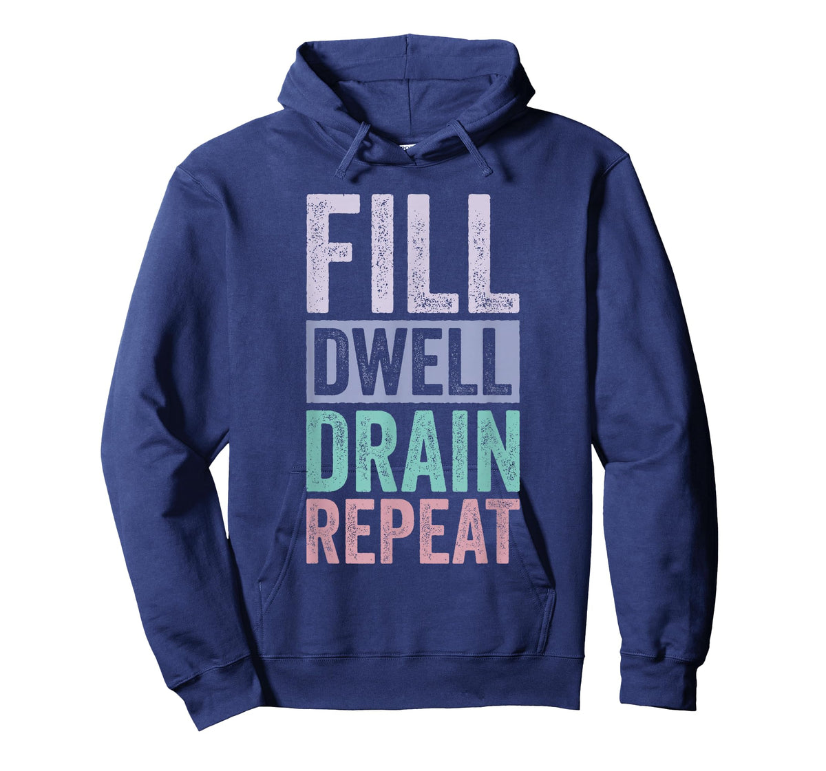 Fill Dwell Drain Repeat Dialysis Technician Nurse T-Shirt