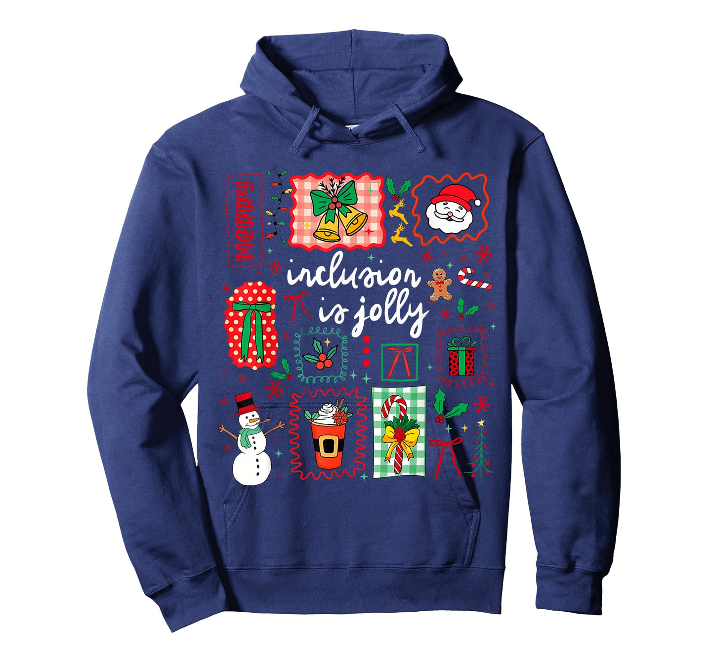 Christmas Inclusion is Jolly Special Education Teacher Xmas T-Shirt