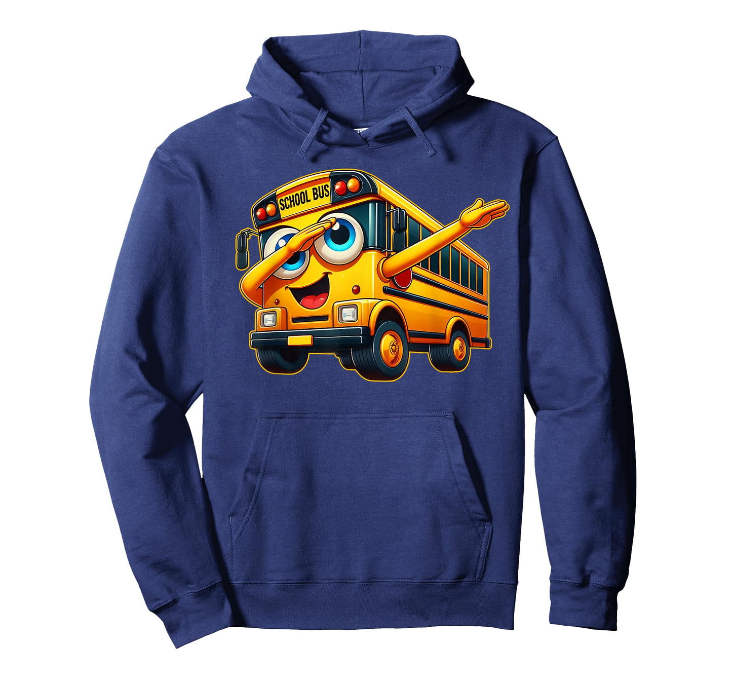 Funny Dabbing Yellow School Bus Graphic Gifts Kids Boys T-Shirt