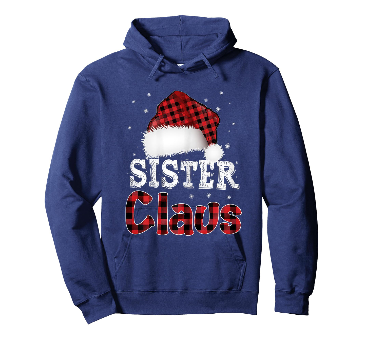 Fun Santa Hat Christmas Costume Family Matching Sister Claus T-Shirt