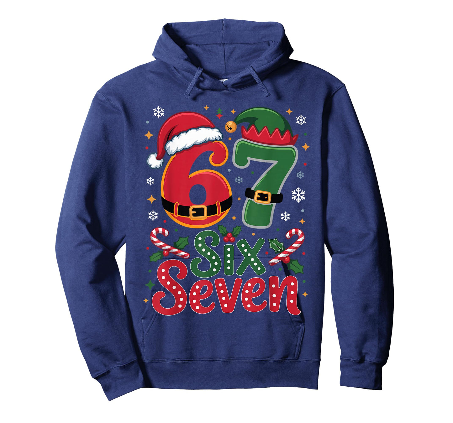 Six Seven Christmas 6 7 Christmas for Boys Men Kids T-Shirt