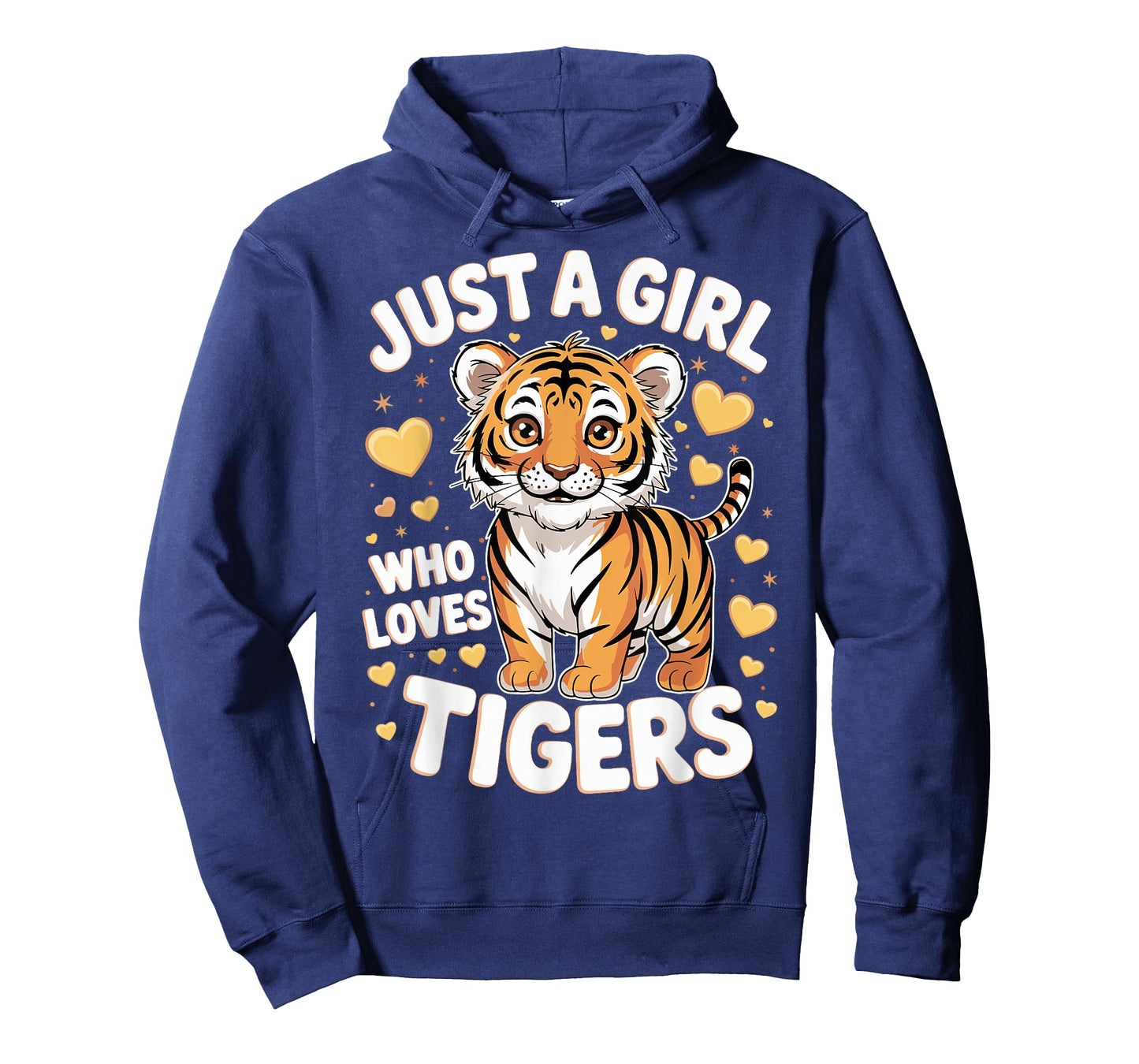 Cute Tiger Animal Just a Girl Who Loves Tigers T-Shirt