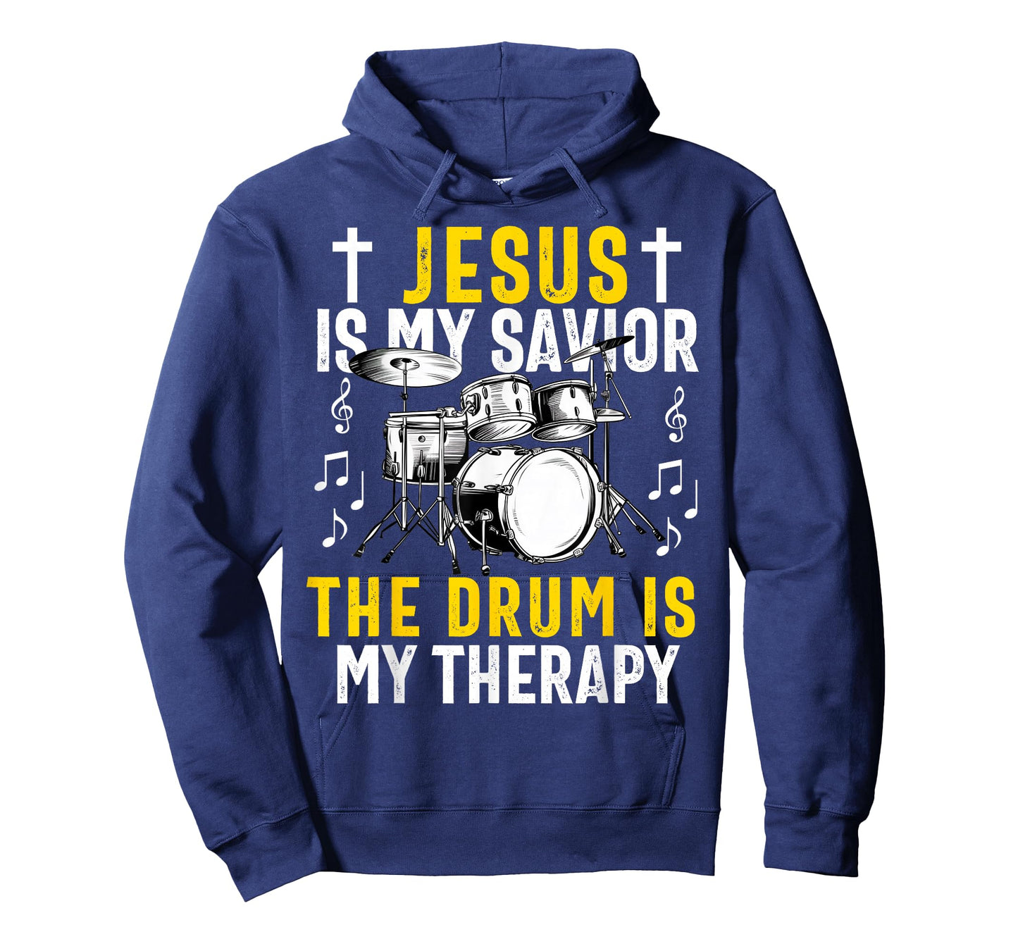 Christian Drummer Drum Player Stick Men Jesus Worship Music T-Shirt