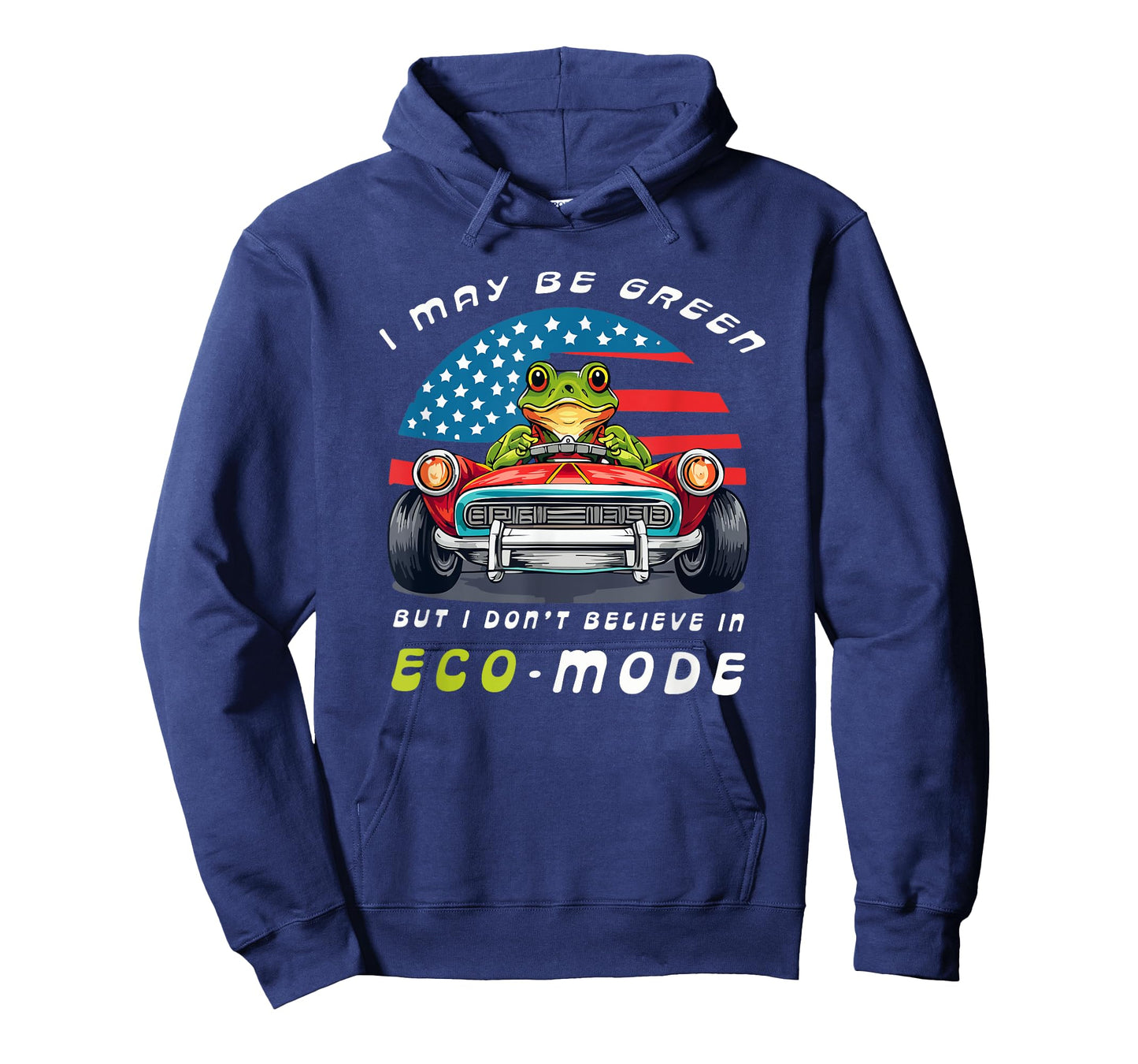 Frog driving an American 1970 muscle car funny saying T-Shirt