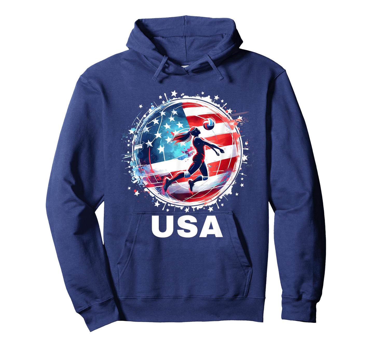 Volleyball USA Women Volleyball TShirt USA Team Volleyball T-Shirt