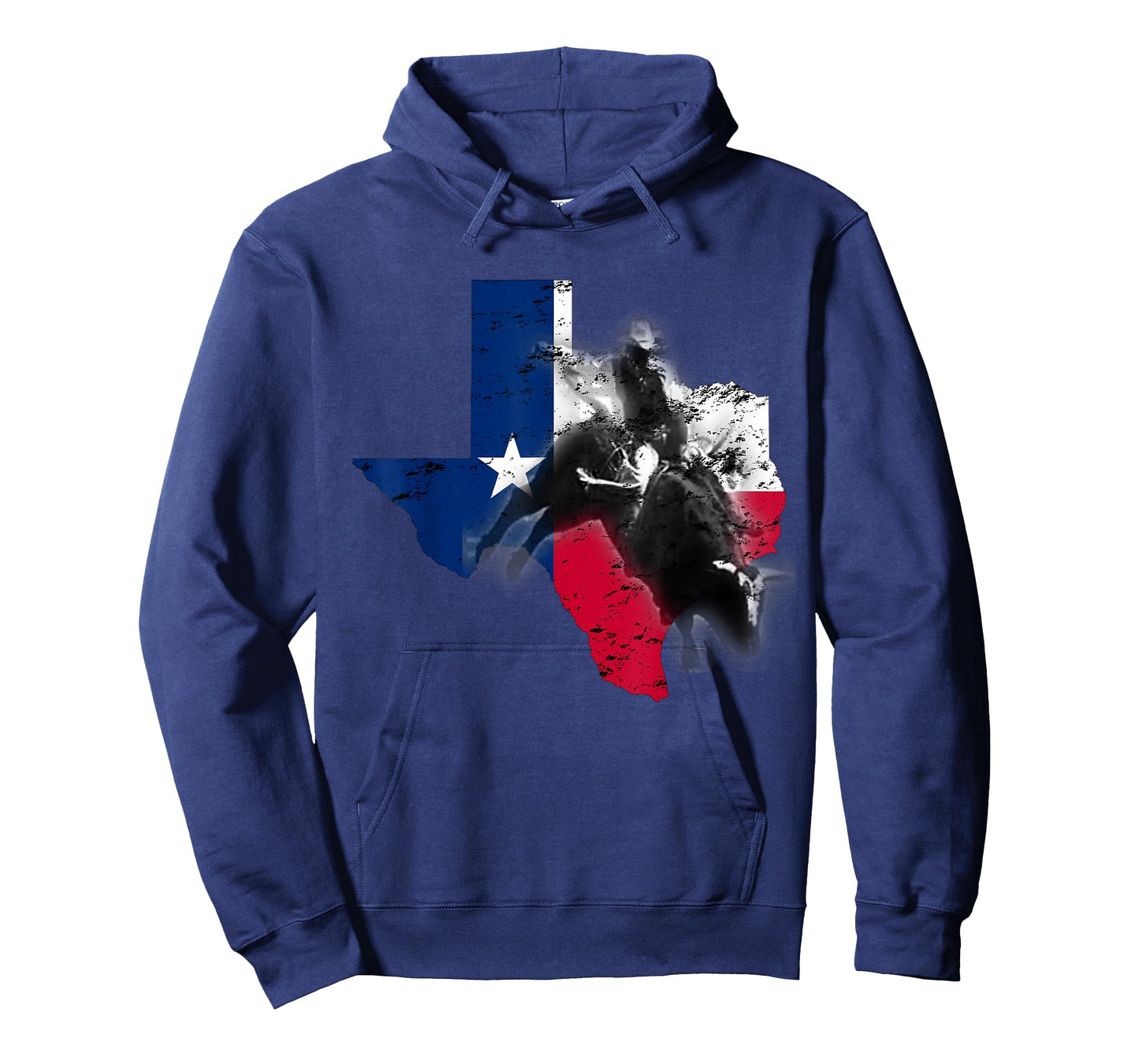 Bull-Riding For Men Texas Ranch Rider Cowboy Texan Lone Star T-Shirt