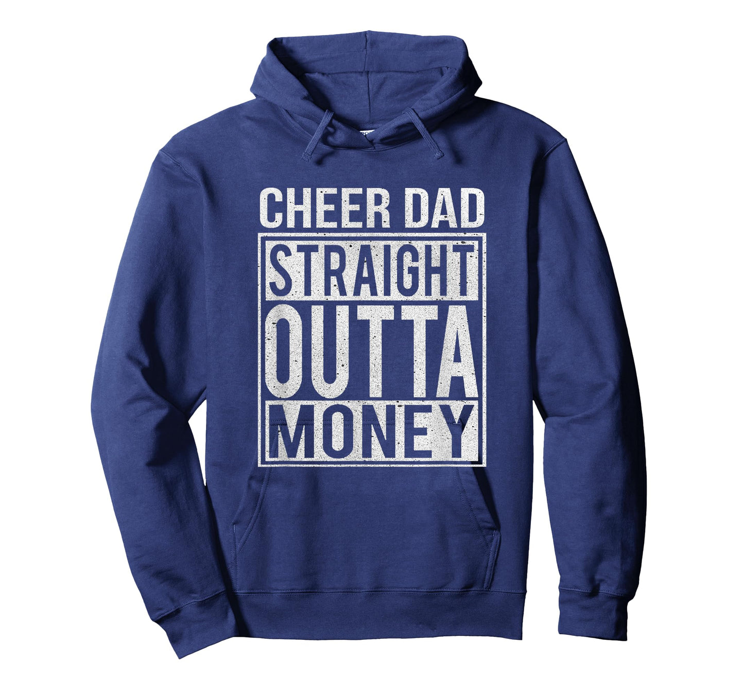 Cheer Dad Straight Outta Money T-Shirt I Cheer Coach Gift T-Shirt