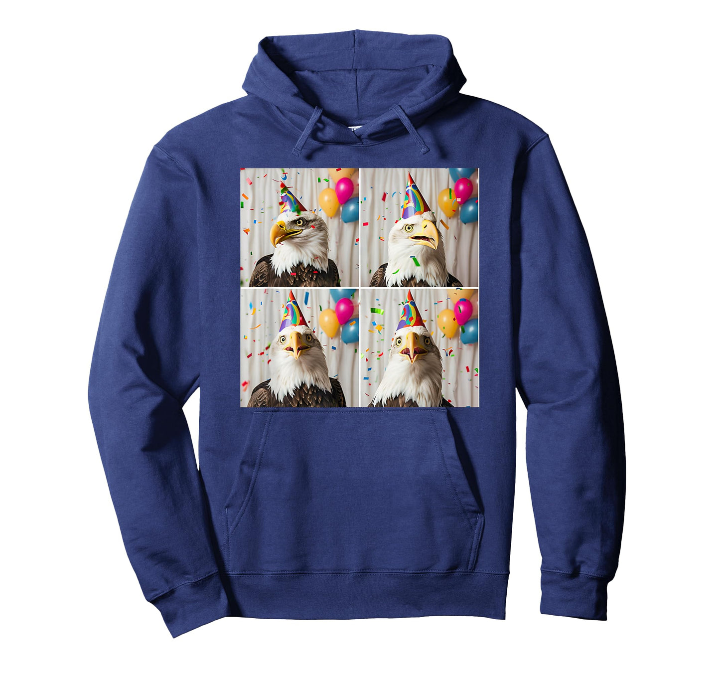 Bald Eagle Face Happy Bird Of Prey Portrait Eagle Birthday T-Shirt