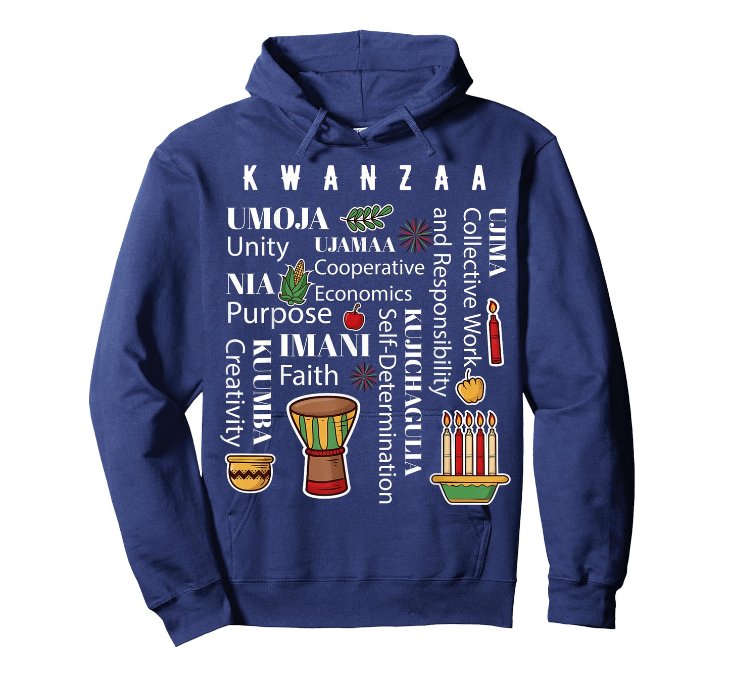 Happy Kwanzaa Family African American Christmas T-Shirt