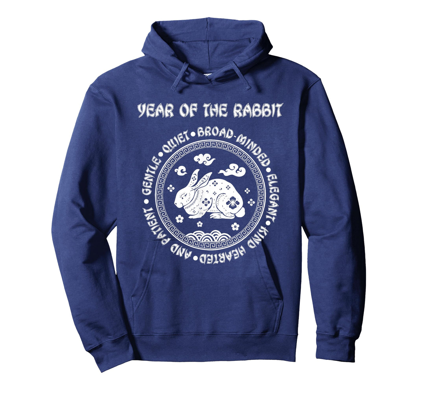 Year Of The Rabbit | Gentle Quiet Minded | Chinese Zodiac T-Shirt