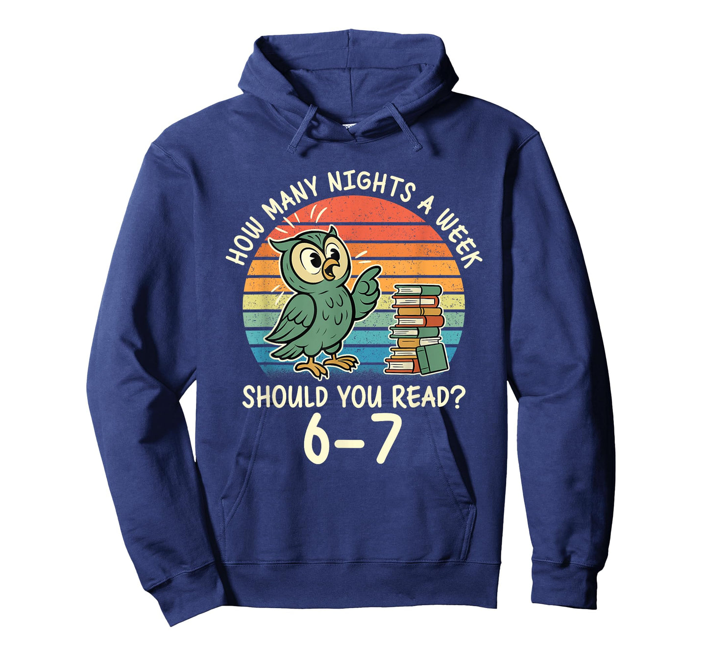 How Many Nights a Week Should You Read? 67 Book Reading Meme T-Shirt