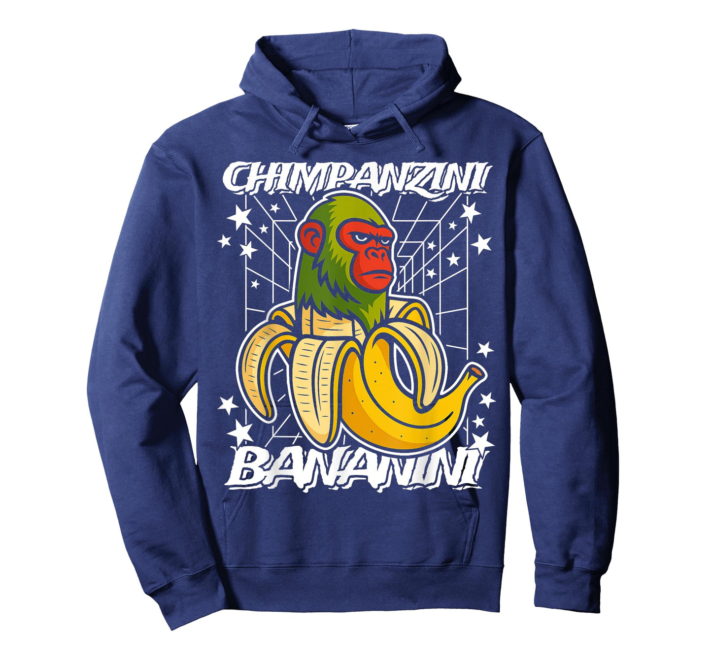 Chimpanzini-Bananini Italian-Brainrot Chimpanzee Banana Meme T-Shirt